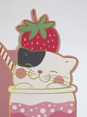 Блокнот на спирали «Kitten cocktail strawberry» - Фото 2