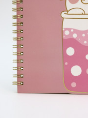 Блокнот на спирали «Kitten cocktail strawberry» - Фото 3