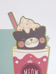 Блокнот на спирали «Kitten cocktail ice cream» - Фото 2