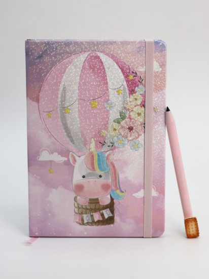 Блокнот «Unicorn balloon»