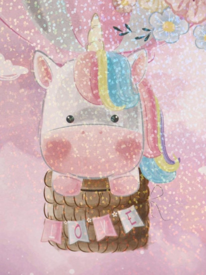 Блокнот «Unicorn balloon»