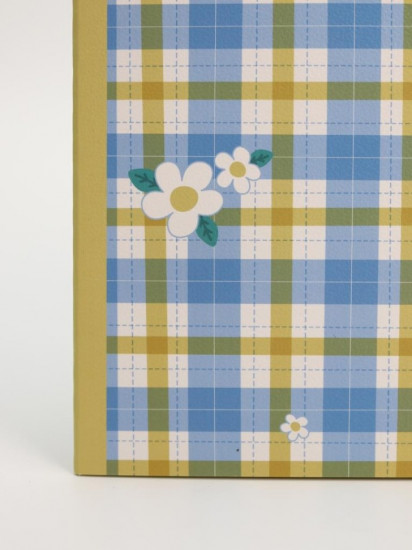 Блокнот «Plaid flowers»