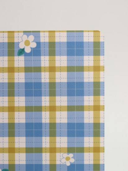 Блокнот «Plaid flowers»