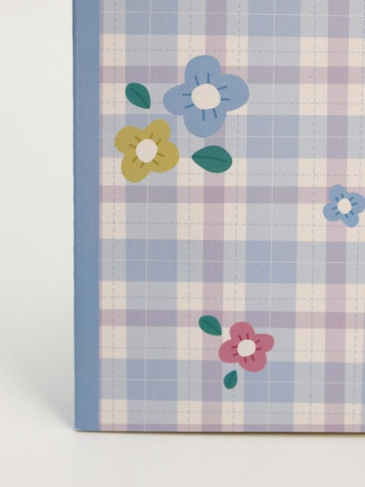 Блокнот «Plaid flowers»