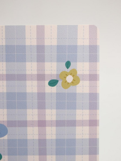Блокнот «Plaid flowers»