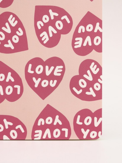 Блокнот «Love writings hearts»
