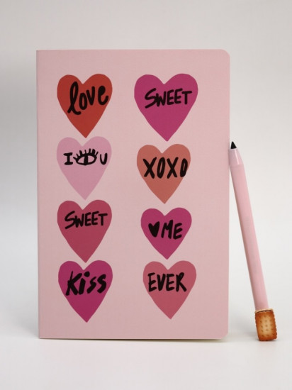 Блокнот «Love writings xoxo»