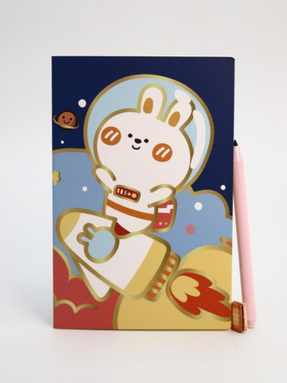 Блокнот «Hare astronaut»