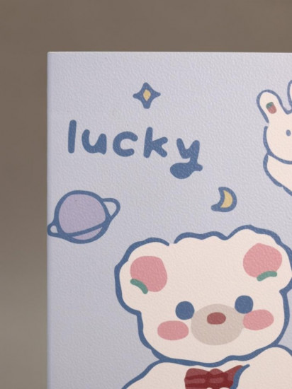 Блокнот «Lucky bear and bunny»