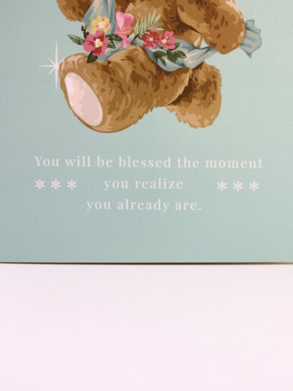 Блокнот «Bear blessed»