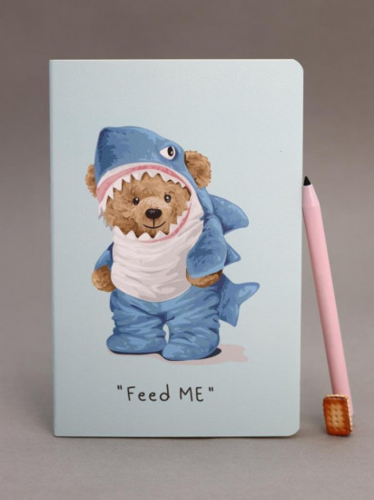 Блокнот «Bear feed me»