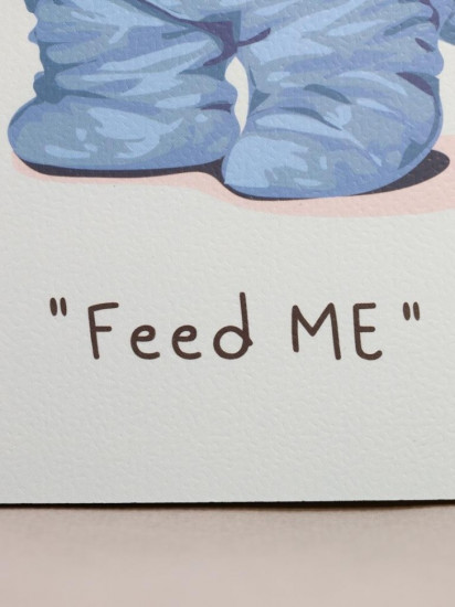 Блокнот «Bear feed me»