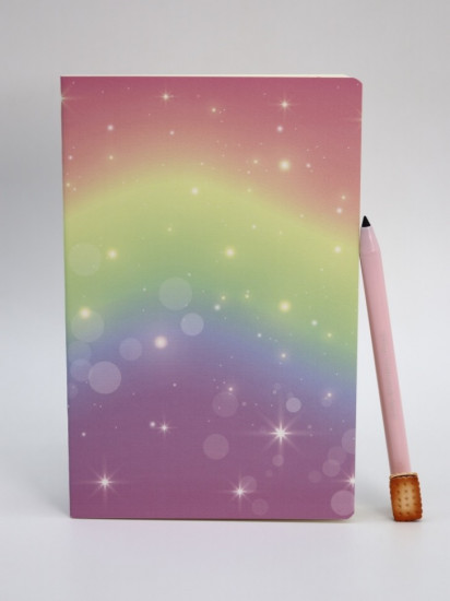 Блокнот «Rainbow pattern»