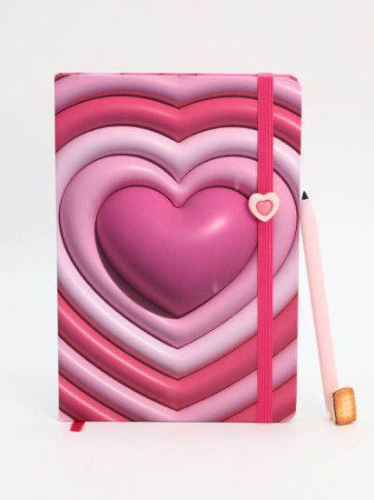 Блокнот «3D Heart big»