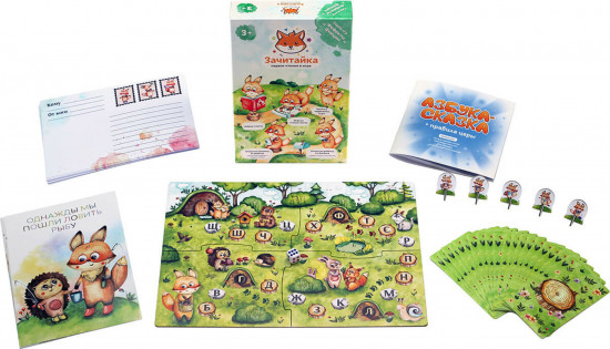 Игра настольная «Зачитайка. Первое чтение в игре»