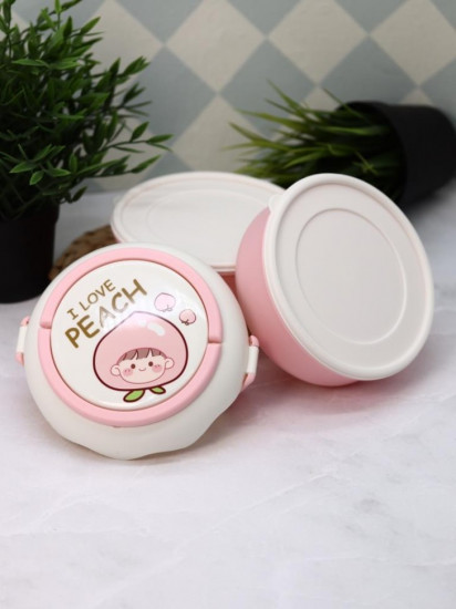 Ланчбокс «Circle i love Peach»