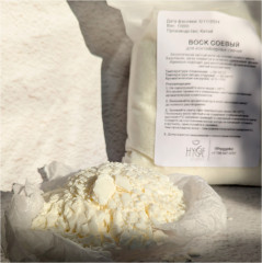 Соевый воск в хлопьях для изготовления свечей - Фото 1