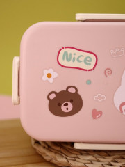 Ланчбокс «Bear and hare friends» - Фото 4