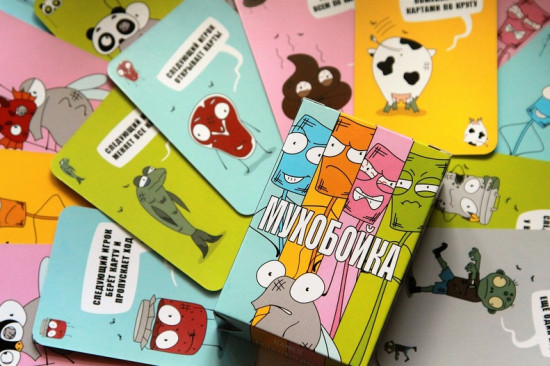 Настольная игра «Мухобойка»