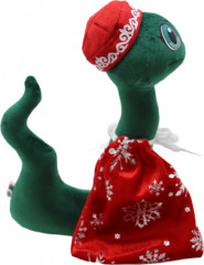 Игрушка мягкая «Змея в тюбетейке» - Фото 4