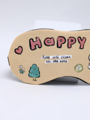 Маска для сна гелевая «Happy travel» - Фото 2