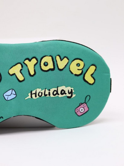 Маска для сна гелевая «Happy travel»