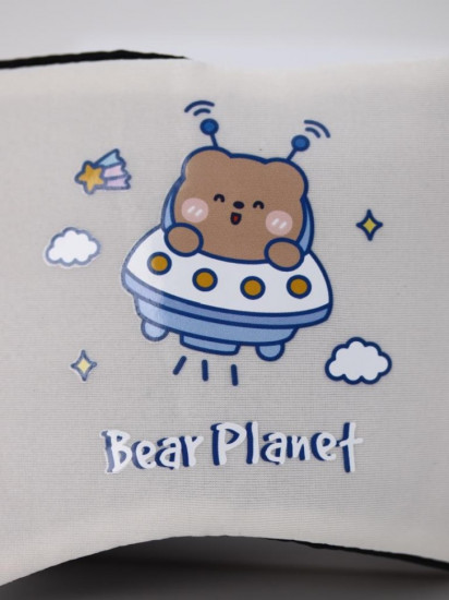 Маска для сна гелевая «Bear planet»