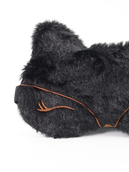 Маска для сна гелевая «Black fox»