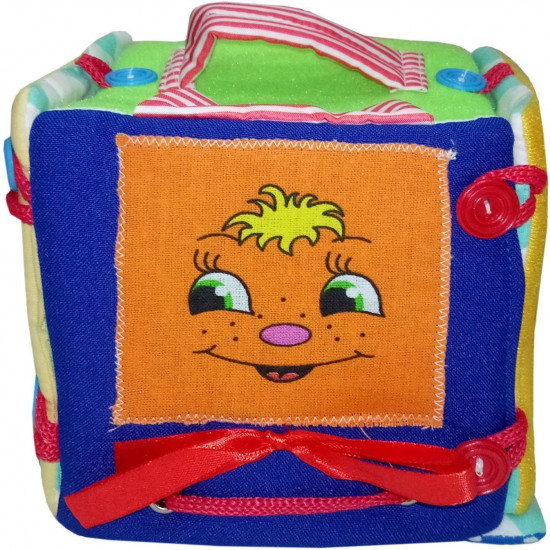 Игрушка мягконабивная «Куб-сумка»