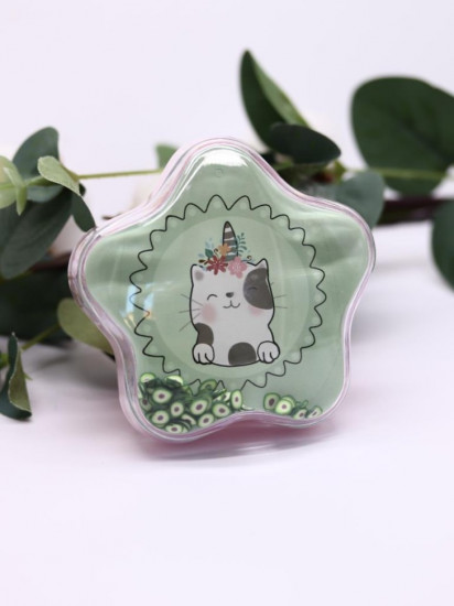Расческа «Star cat sequins»