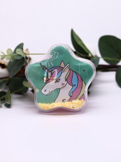 Расческа «Star head unicorn sequins»