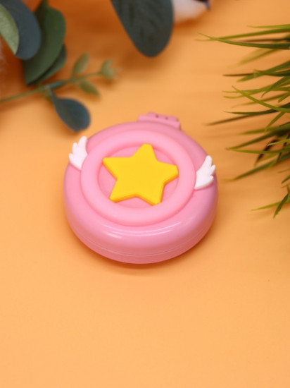 Расческа раскладная с зеркалом  «Shining star folding»