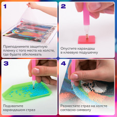 Алмазная мозаика «Горный ручей» - Фото 6