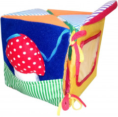 Игрушка мягконабивная «Куб-раскрывашка» - Фото 1