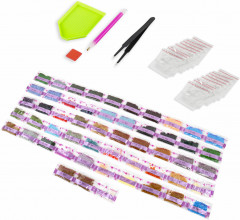 Алмазная мозаика «Город у моря» - Фото 7