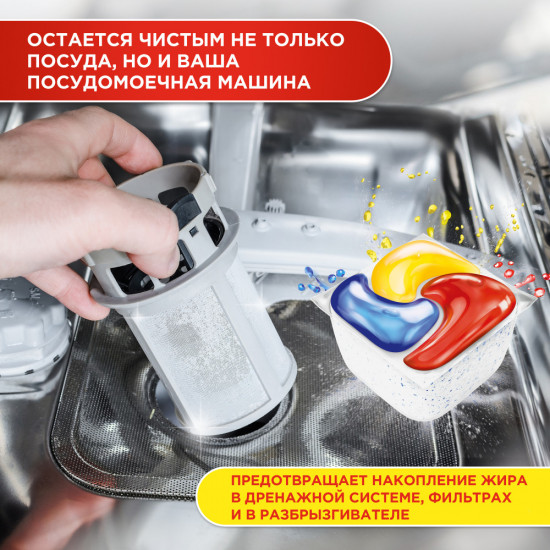 Капсулы для посудомоечной машины «Platinum Plus All in One»