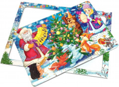 Пазл «Новый год в лесу» - Фото 2