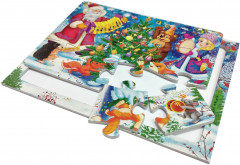 Пазл «Новый год в лесу» - Фото 3