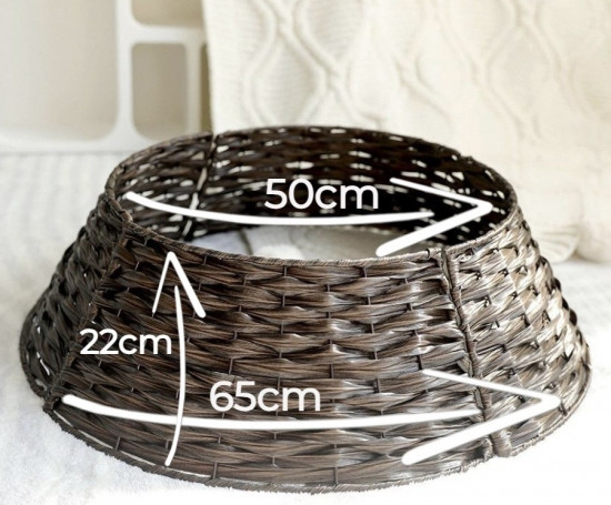 Корзина-юбка под ёлку разборная 