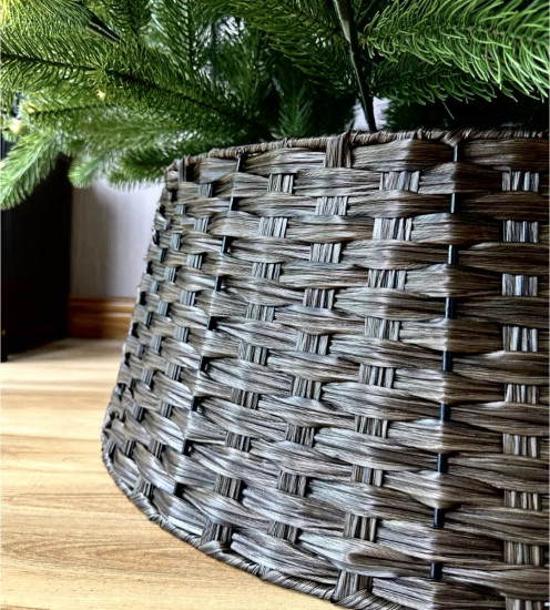 Корзина-юбка под ёлку разборная 