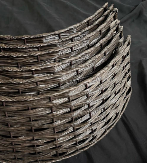 Корзина-юбка под ёлку разборная 