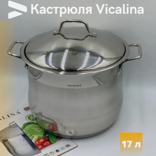 Кастрюля с крышкой «Vicalina»
