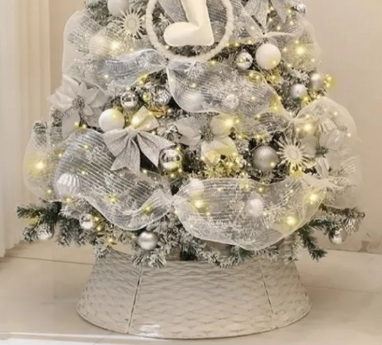 Корзина-юбка под ёлку разборная 