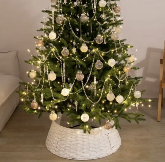 Корзина-юбка под ёлку разборная 