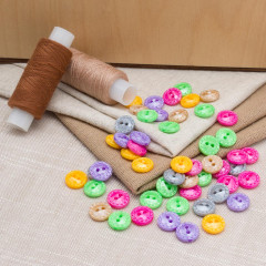 Набор пуговиц «Цветное ассорти» - Фото 1