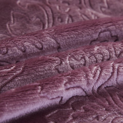 Плед «Darvin» (вельсофт, жаккард, 220×240 см) - Фото 3