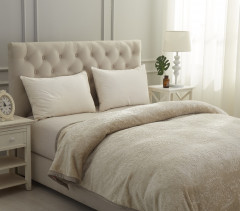 Плед «Darvin» (вельсофт, жаккард, 220×240 см) - Фото 1