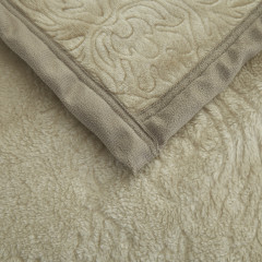 Плед «Darvin» (вельсофт, жаккард, 220×240 см) - Фото 2