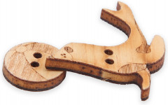 Набор пуговиц-фигурок «Морской котик и мяч» - Фото 1