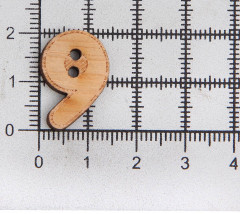 Набор пуговиц-фигурок «Цифра 9» - Фото 2